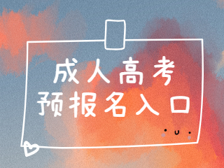 成人高考報(bào)名